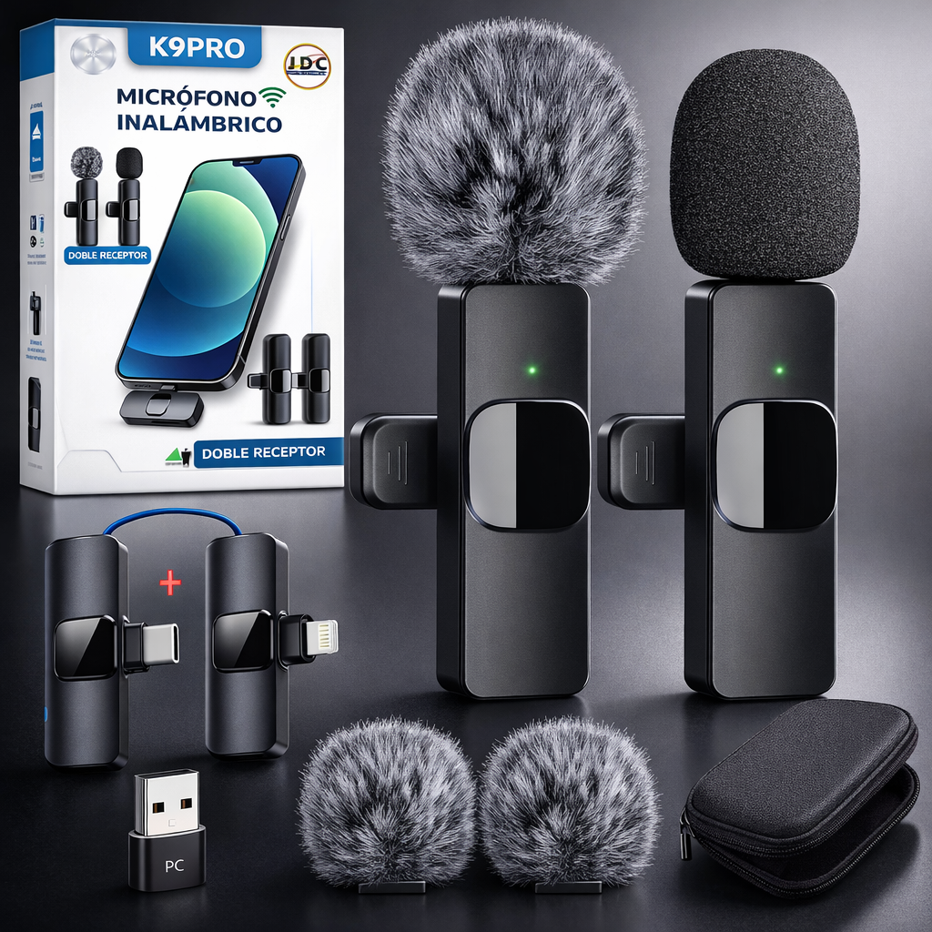 Micrófonos Inalámbricos K9